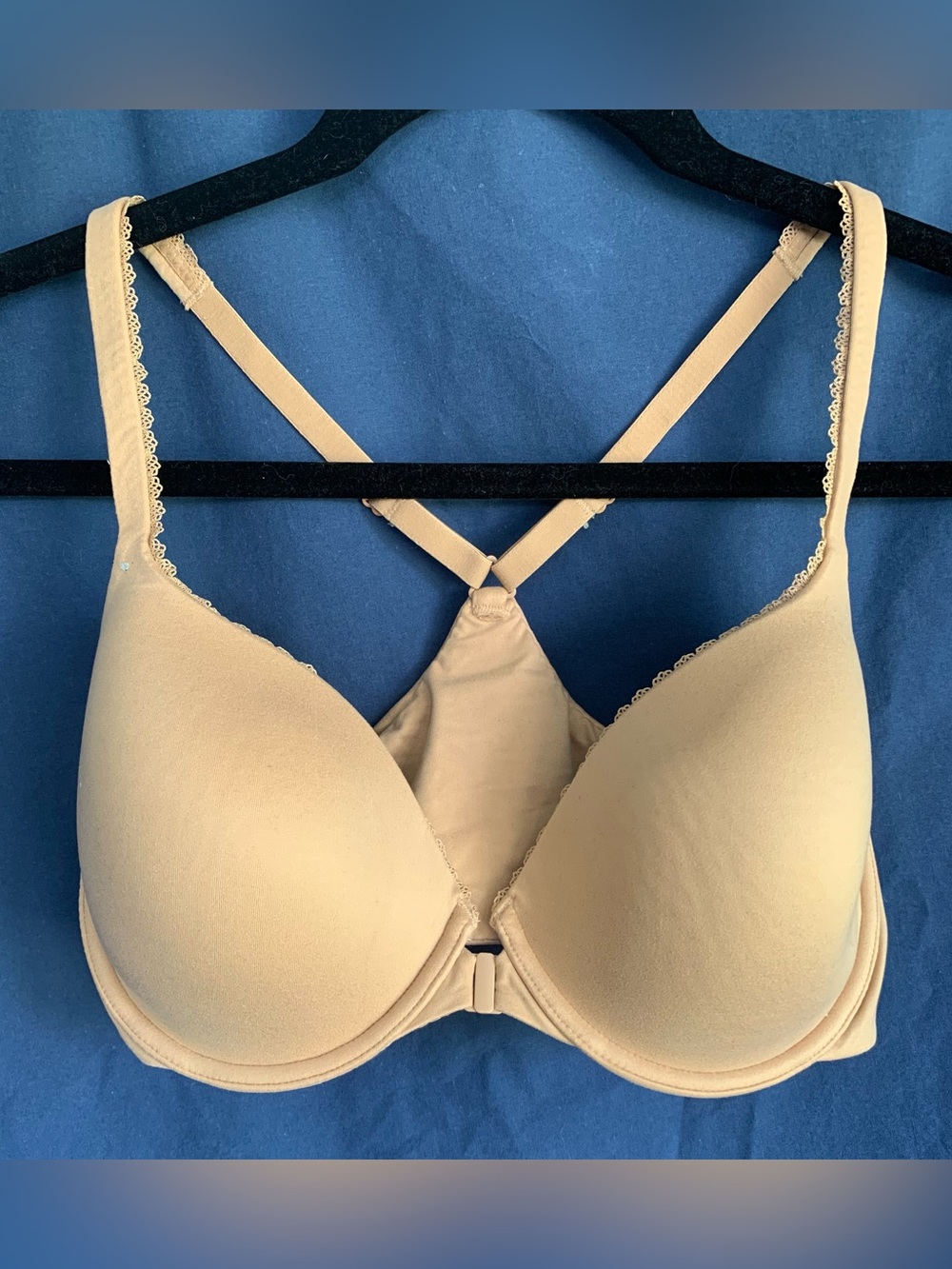 Victoria's Secret 34DD Body by Victoria nude racerback bra